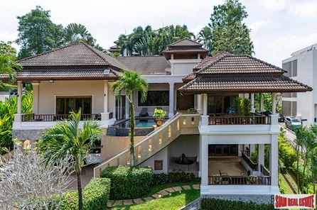 4-Bed, 4-Bath Villa with Captivating Mountain view Vista for Sale in Cherngtalay, Phuket