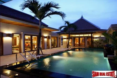 Siam Pool Villa | Stunning Three Bedroom Pool Villa for Holiday Rental in Chalong
