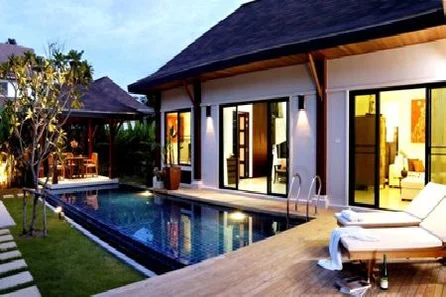 Two-Villas | Modern Three Bedroom Pool Villa within a Peaceful Estate for Holiday Rent at Nai Harn