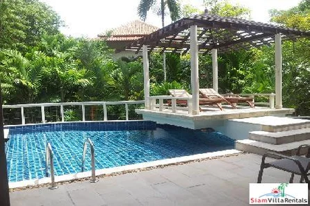 Katamanda | Four Bedroom Modern Sea-View Pool Villa for Long Term Rent at Kata