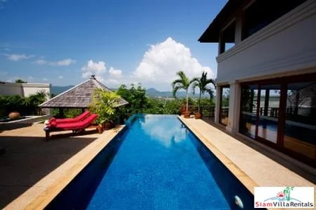 Phuket Pavilions | Masterful Three Bedroom Sea-View House with Private Pool For Holiday Rent at Layan