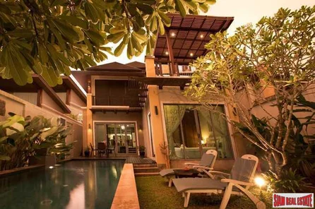 Baan Wana Pool Villas | Spacious Modern Home with a Private Swimming Pool at Cheng Talay For Rent