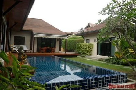 Tropical Three Bedroom Pool Villa in Nai Harn for Holiday Rental