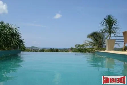 Contemporary Three Bedroom House with Private Pool and Sea View in Rawai
