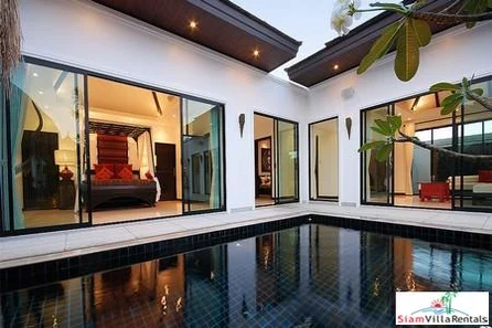 Villa Aelita | Contemporary Tropical Three Bedroom Holiday Pool Villa in Layan
