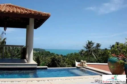 Katamanda  | Sea View Four Bedroom Villa with Private Pool in Kata for Holiday Rental