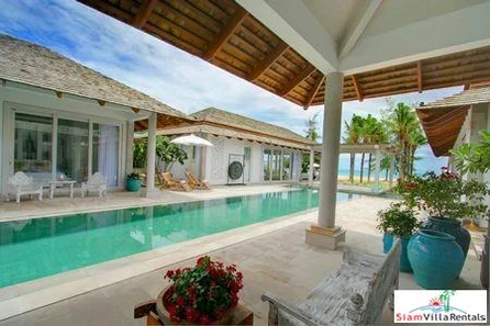 Sophisticated Beachfront Pool Villa with Three or Five Bedrooms in Chaweng, Samui