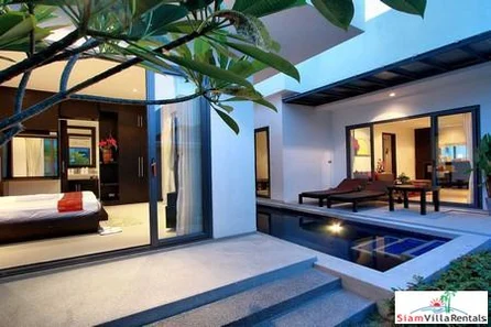 Seastone Villas | Tropical Two Bedroom Pool Villa near Layan Beach for Holiday Rental