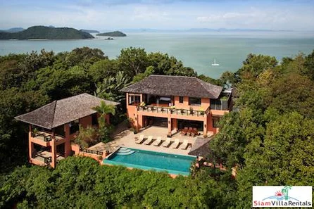 Luxury 7/8 Bedroom Holiday Pool Villa in Exclusive Cape Panwa, Phuket