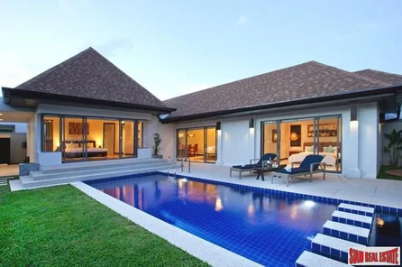 5 Luxury Off-plan 3-4 Bedroom Pool Villas in Rawai Boutique Development
