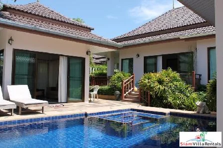 3 bedrooms villa with private swimming pool for rent only few minutes to Hua Hin town.