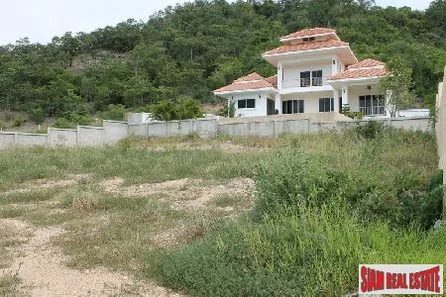 Land with mountain and sea views for sale only 2.5 KM to Hua Hin town center.