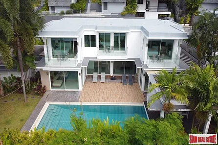 Three Bedroom Luxury Pool Villa Overlooking Kata Bay for Rent