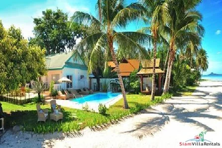 Beachfront Two Bedroom Pool Villa on Samui's Southeastern Coast