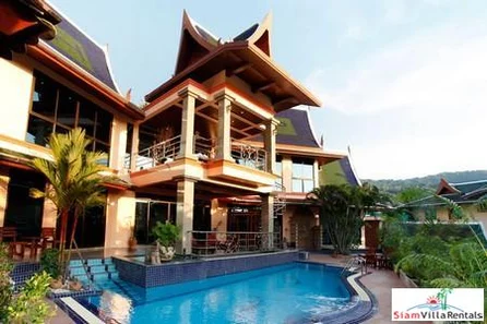 Thai-Style Four Bedroom Pool Villa in Kata for Holiday Rental