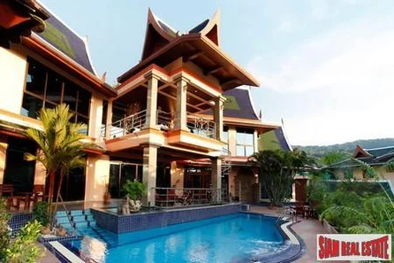 Thai-Style Four Bedroom Pool Villa in Kata