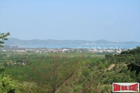 Six Rai, Sea View Land in the Chalong Hills