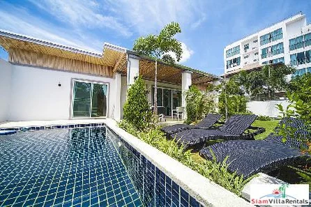 Modern Two Bedroom Pool Villa for Rent in Kamala