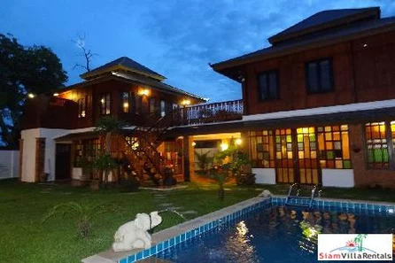 Phu Thai Residence | Thai-Style Two Bedroom Pool Villa in Nai Harn for Holiday Rental