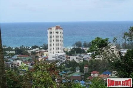 6+ Rai Sea View Land above Karon with views to Karon and Kata Noi beaches