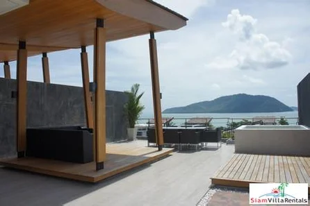 The Eva | Luxury Four-Bedroom Sea-View Townhome in Rawai for Holiday Rental