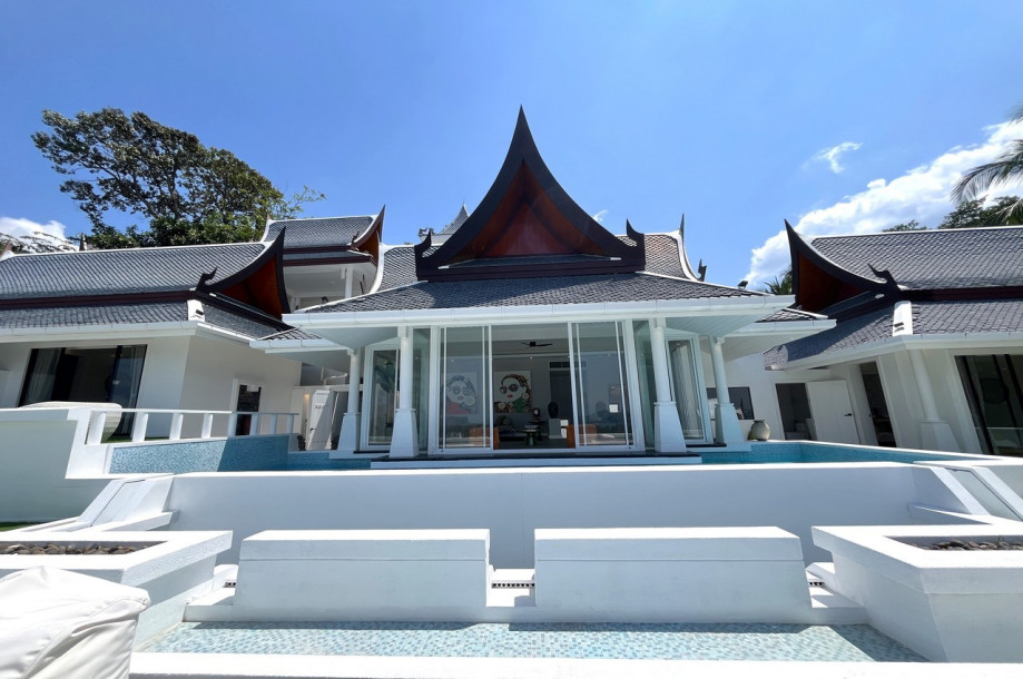 Magnificent 5-Bedroom Villa with Spectacular Sea Views for Sale in Choeng Thale, Phuket-30