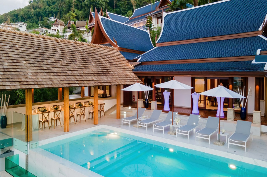 Luxurious 5 Bed 5 Bath Villa For Rent in the Baan Thai Surin Hill Estate | Baan View Talay | Sea View Zenith Villa-2