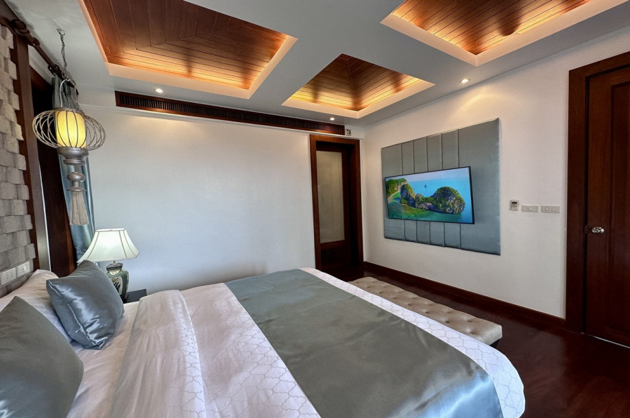 Luxurious 5 Bed 5 Bath Villa For Rent in the Baan Thai Surin Hill Estate | Baan View Talay | Sea View Zenith Villa-82