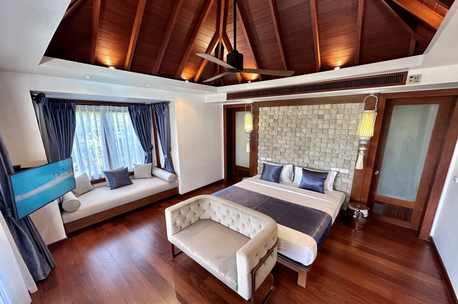 Luxurious 5 Bed 5 Bath Villa For Rent in the Baan Thai Surin Hill Estate | Baan View Talay | Sea View Zenith Villa-74