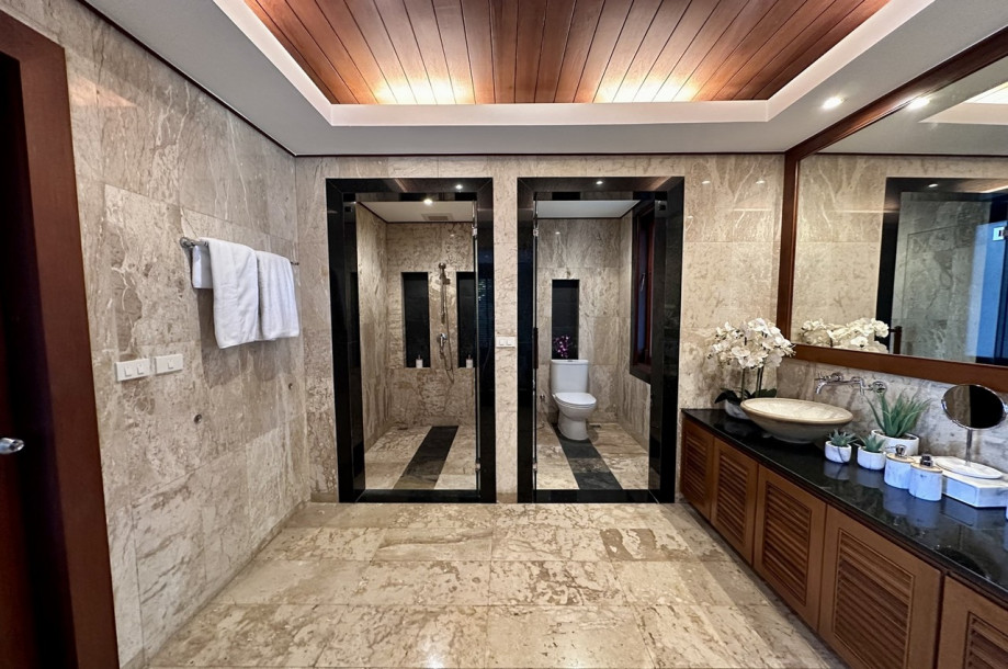 Luxurious 5 Bed 5 Bath Villa For Rent in the Baan Thai Surin Hill Estate | Baan View Talay | Sea View Zenith Villa-72