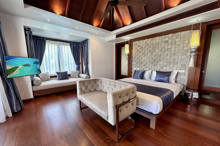Luxurious 5 Bed 5 Bath Villa For Rent in the Baan Thai Surin Hill Estate | Baan View Talay | Sea View Zenith Villa-59
