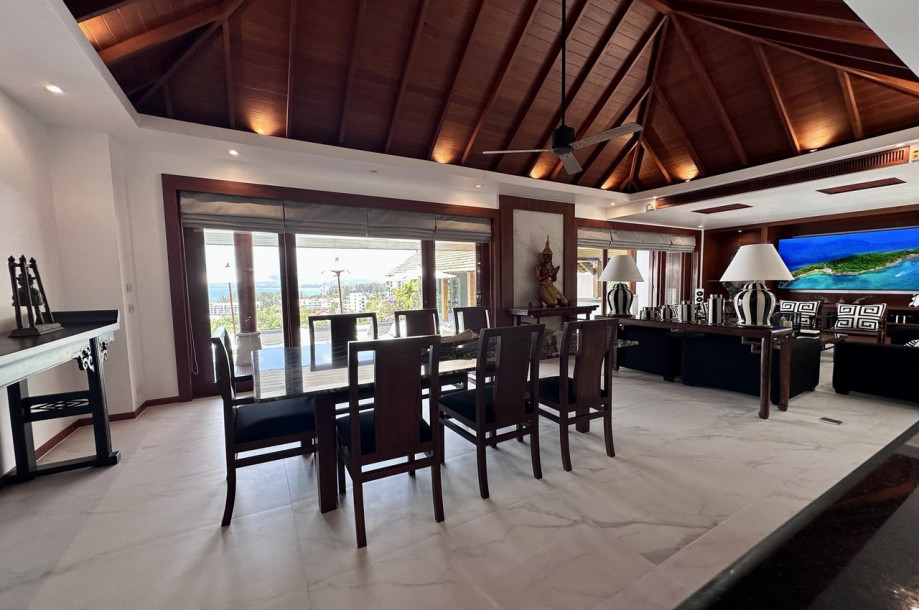 Luxurious 5 Bed 5 Bath Villa For Rent in the Baan Thai Surin Hill Estate | Baan View Talay | Sea View Zenith Villa-55