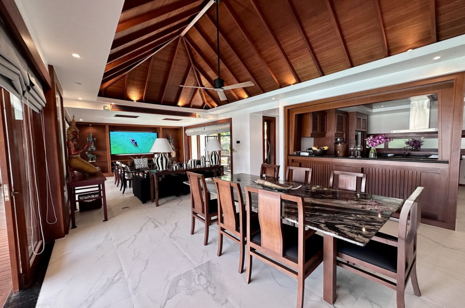 Luxurious 5 Bed 5 Bath Villa For Rent in the Baan Thai Surin Hill Estate | Baan View Talay | Sea View Zenith Villa-52