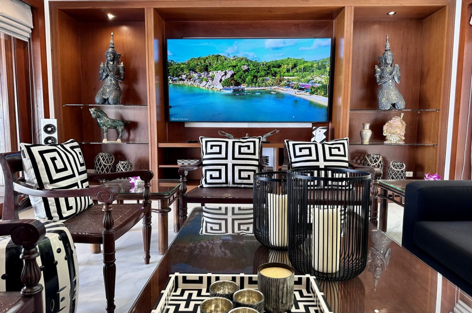 Luxurious 5 Bed 5 Bath Villa For Rent in the Baan Thai Surin Hill Estate | Baan View Talay | Sea View Zenith Villa-46
