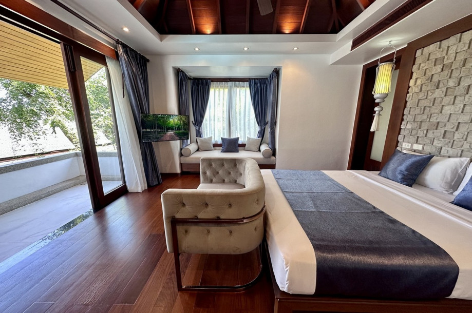 Luxurious 5 Bed 5 Bath Villa For Rent in the Baan Thai Surin Hill Estate | Baan View Talay | Sea View Zenith Villa-37