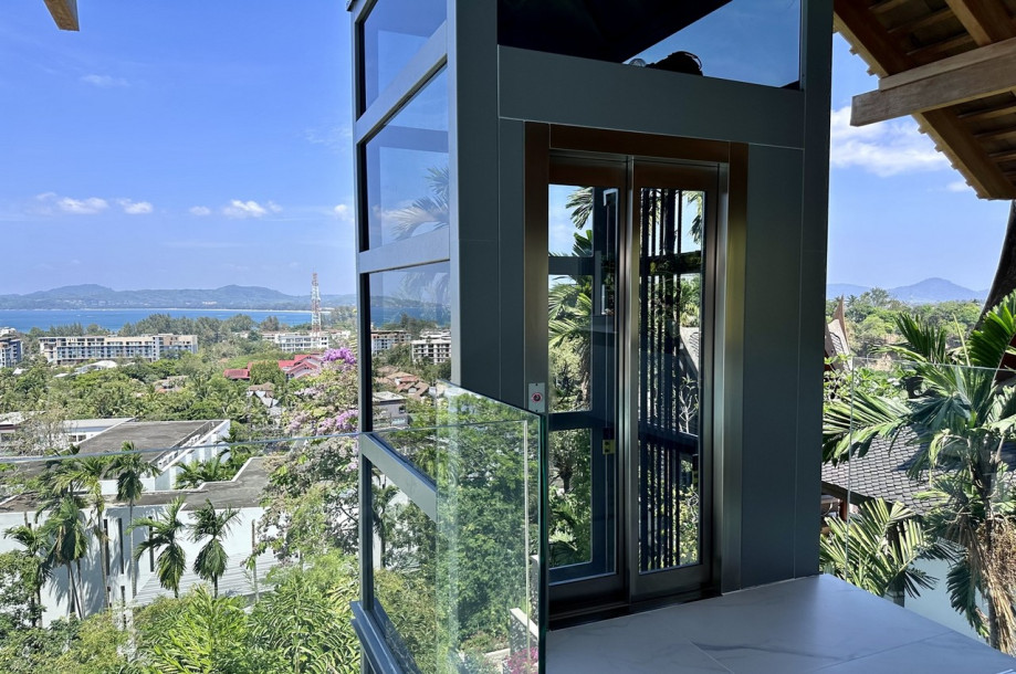 Luxurious 5 Bed 5 Bath Villa For Rent in the Baan Thai Surin Hill Estate | Baan View Talay | Sea View Zenith Villa-23