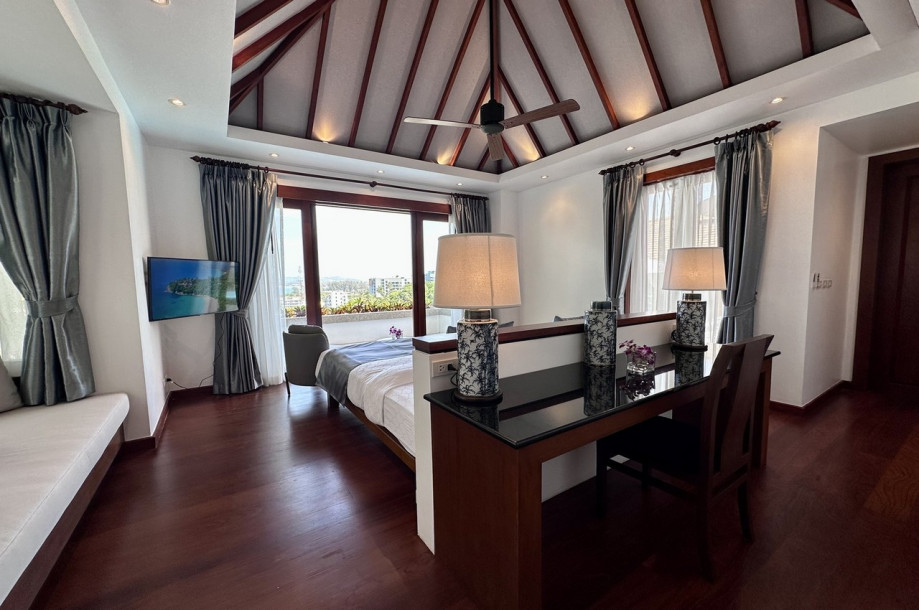 Luxurious 5 Bed 5 Bath Villa For Rent in the Baan Thai Surin Hill Estate | Baan View Talay | Sea View Zenith Villa-34