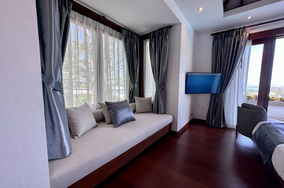 Luxurious 5 Bed 5 Bath Villa For Rent in the Baan Thai Surin Hill Estate | Baan View Talay | Sea View Zenith Villa-33
