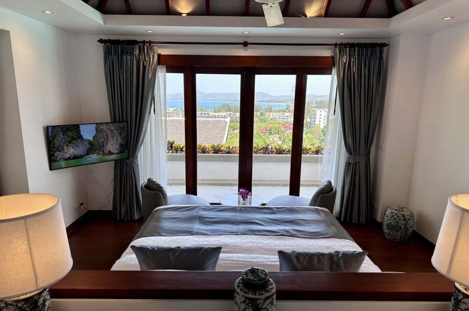 Luxurious 5 Bed 5 Bath Villa For Rent in the Baan Thai Surin Hill Estate | Baan View Talay | Sea View Zenith Villa-32