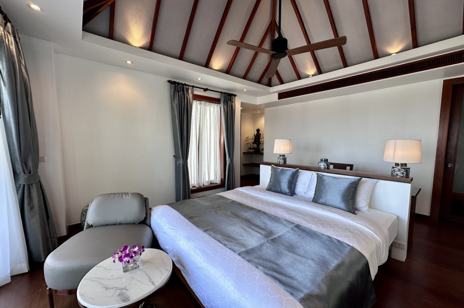 Luxurious 5 Bed 5 Bath Villa For Rent in the Baan Thai Surin Hill Estate | Baan View Talay | Sea View Zenith Villa-30