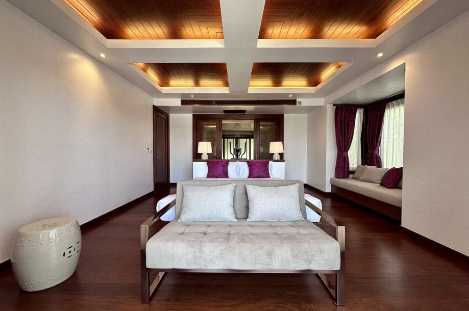 Luxurious 5 Bed 5 Bath Villa For Rent in the Baan Thai Surin Hill Estate | Baan View Talay | Sea View Zenith Villa-29