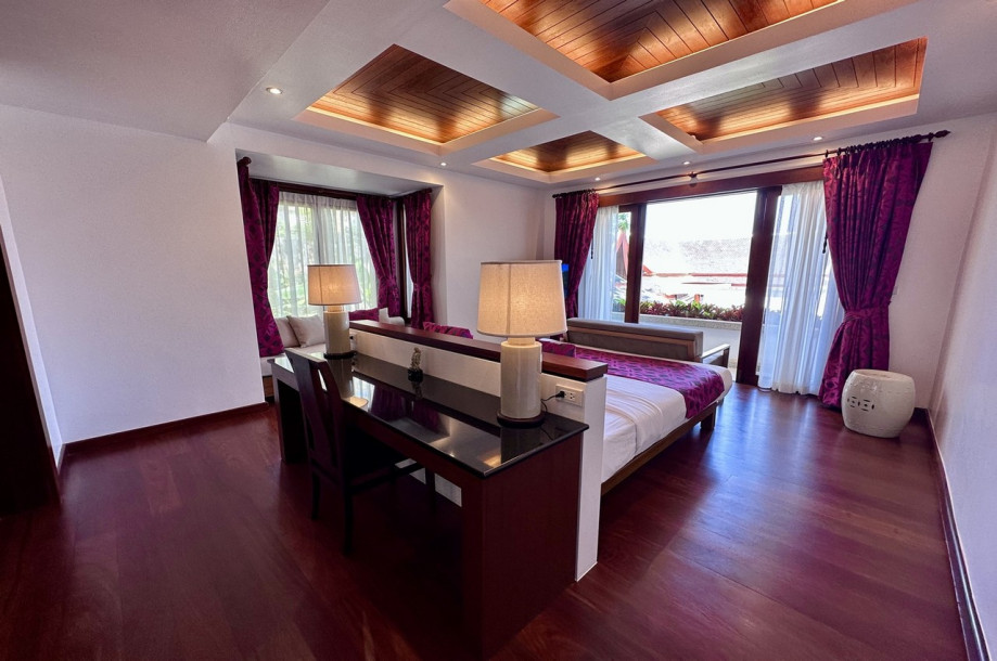 Luxurious 5 Bed 5 Bath Villa For Rent in the Baan Thai Surin Hill Estate | Baan View Talay | Sea View Zenith Villa-26