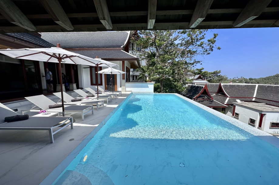 Luxurious 5 Bed 5 Bath Villa For Rent in the Baan Thai Surin Hill Estate | Baan View Talay | Sea View Zenith Villa-21