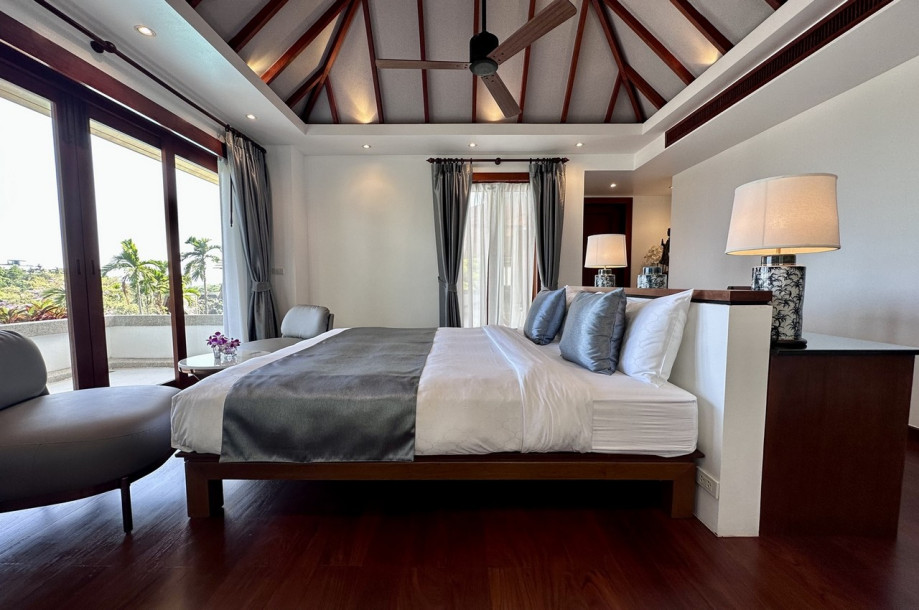 Luxurious 5 Bed 5 Bath Villa For Rent in the Baan Thai Surin Hill Estate | Baan View Talay | Sea View Zenith Villa-18