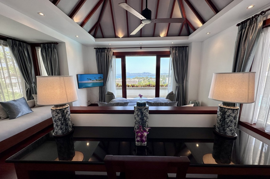 Luxurious 5 Bed 5 Bath Villa For Rent in the Baan Thai Surin Hill Estate | Baan View Talay | Sea View Zenith Villa-15