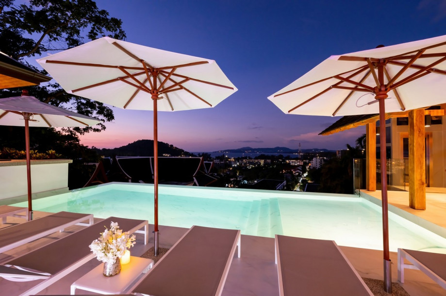 Luxurious 5 Bed 5 Bath Villa For Rent in the Baan Thai Surin Hill Estate | Baan View Talay | Sea View Zenith Villa-7