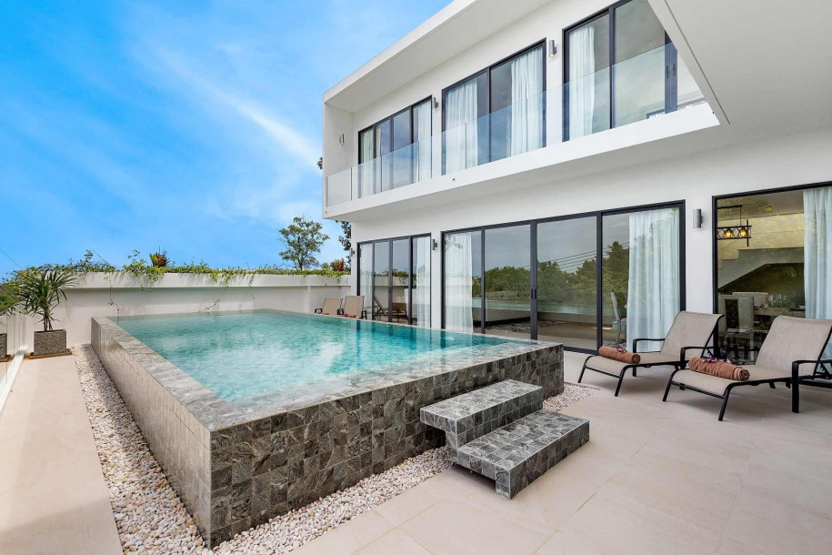 The Luxurious Pool Villa magnificent design 4 bedrooms in Layan.-9