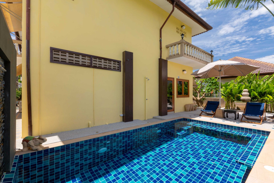 2-Storey 2 Bed 3 Bath pool villa with big 640 sqm land in Saiyuan Rawai-8