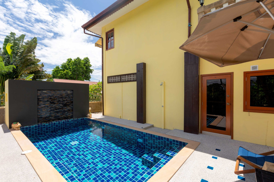 2-Storey 2 Bed 3 Bath pool villa with big 640 sqm land in Saiyuan Rawai-9