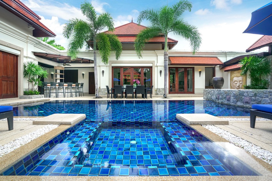 Sai Taan Villas // Renovated 5 bed 5 bath pool villa in top estate near Laguna Phuket-1
